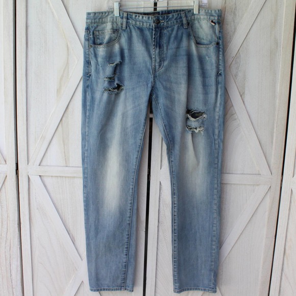 American Rag Other - American Rag Jeans 38 Mens Straight Leg Distressed Destroyed